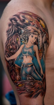 nausicaa-studio-ghibli-tattoo