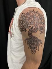 Tree-with-ravens-on-arm