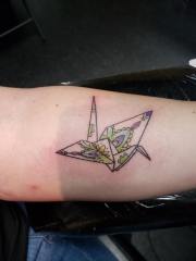 Origami-crane-with-paisley