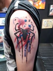 Spider-man-symbol-in-graffiti-style