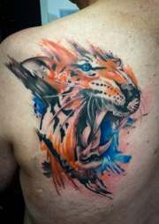 abstract-tiger