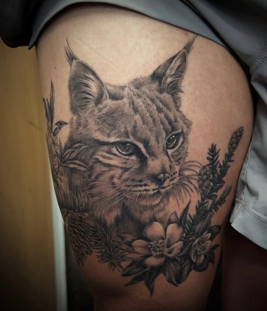 black and grey by shelly at art in motion tattoos in colorado springs.