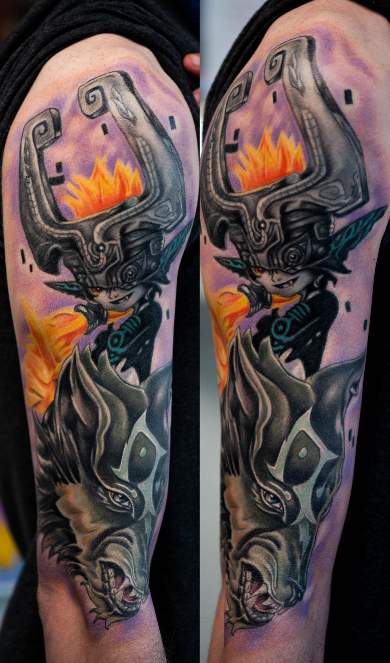 evil link tattoo by don at art in motion tattoos in colorado springs